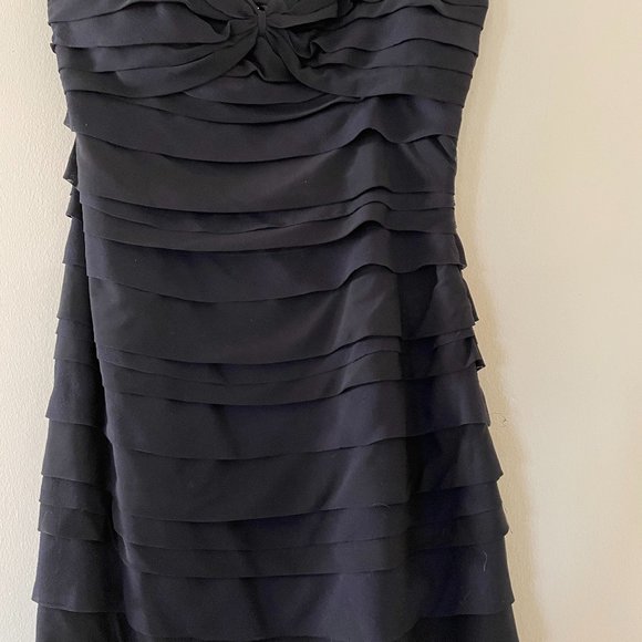 Elegant spaghetti strap dress, sheer dress - Picture 9 of 9